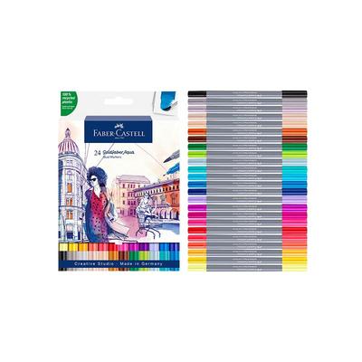 辉柏嘉水性双头马克笔学生涂鸦