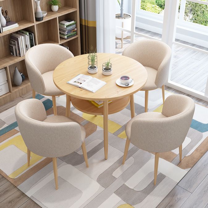 简约洽谈桌椅组合办公室休闲接待谈判圆桌店铺会客咖啡奶茶店餐桌