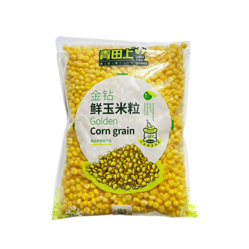 青田上金钻鲜玉米粒12包*1kg