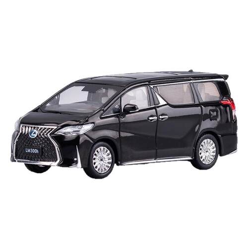 GCD 1:64雷克萨斯LM350H 凌志保姆车仿真合金汽车模型 静态摆件