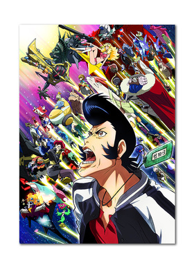 太空丹迪SpaceDandy海报渡边信一郎装科幻装饰画挂画宿舍动漫墙贴