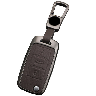 适用大众汽车钥匙套途观桑塔纳速腾朗逸宝来polo高尔夫包扣保护壳