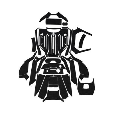 适用小牛电动车NXT贴膜装甲贴纸