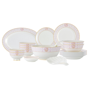 HelloKitty高档骨瓷碗盘餐具礼盒
