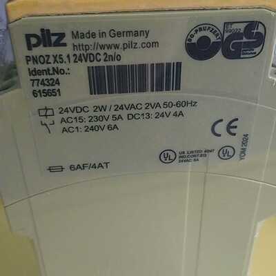议价PILZ 皮尔兹 PNOZ X5.1 24VDC 2n/o 安全继电器 型号774324