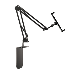 隐藏免夹式手机支架ipad平板手机架床上躺着看电视追剧直播支撑架懒人神器床头桌面万能通用夹子pro