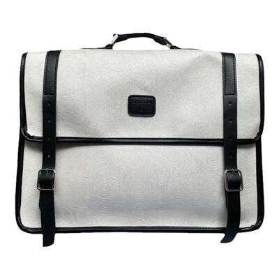 复古学院邮差包多功能皮包