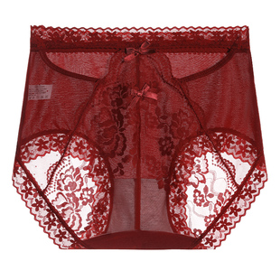 洁韵朵本命年红色内裤女性感收腹纯棉7A抗菌裆高级感新年礼物短裤
