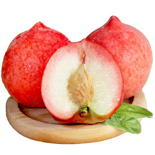 现货春雪水蜜桃当季水果蟠桃公主桃新鲜时令毛桃脆桃软甜桃子顺丰