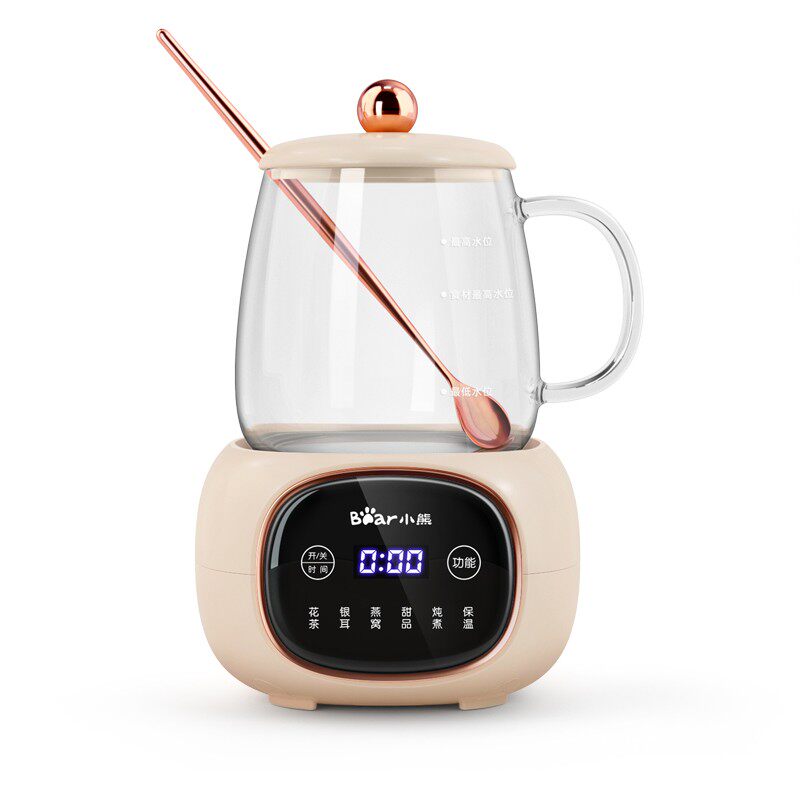 小熊煮茶杯mini小型养生壶电炖杯