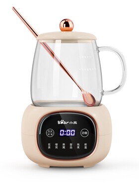 小熊煮茶杯mini小型养生壶电炖杯