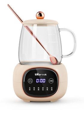 小熊煮茶杯mini小型养生壶电炖杯