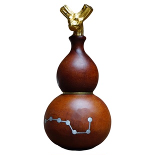 雷击枣木小葫芦紫薇讳吊坠挂件钥匙扣挂坠雷祖福禄平安手工摆件