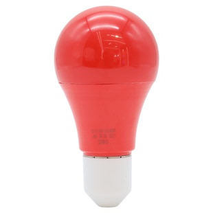 长虹E27螺口红色灯泡过年红灯笼专用灯球防水婚庆喜庆装饰球泡灯