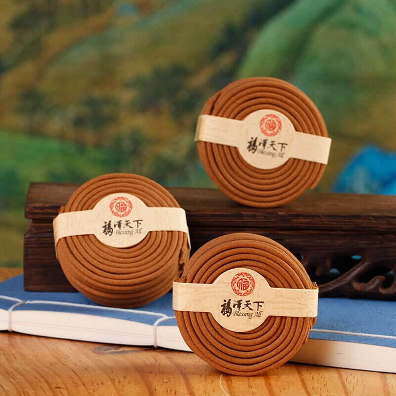 福澤天下（BlessingAll）龙涎香盘香沉香家用室内熏香卧室香薰用