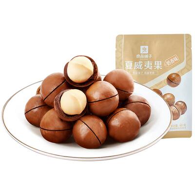 良品铺子夏威夷果奶香味60g