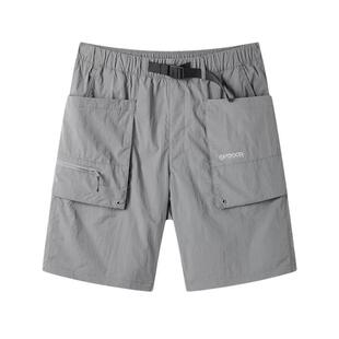 outdoor products 加州云雀春夏男梭织短裤防泼水多口袋工装短裤
