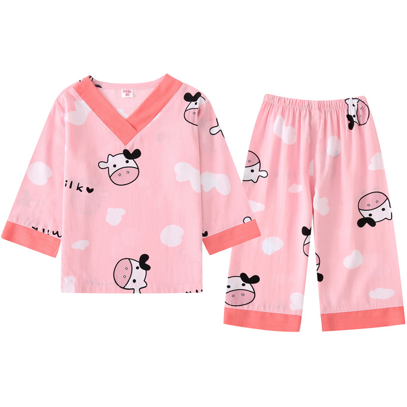 空调服绵绸家居服轻薄可爱夏季