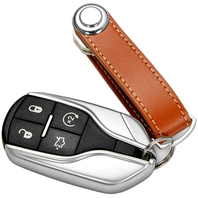 创意多功能钥匙包男迷你大容量汽车钥匙收纳器个性便携不锈钢腰挂