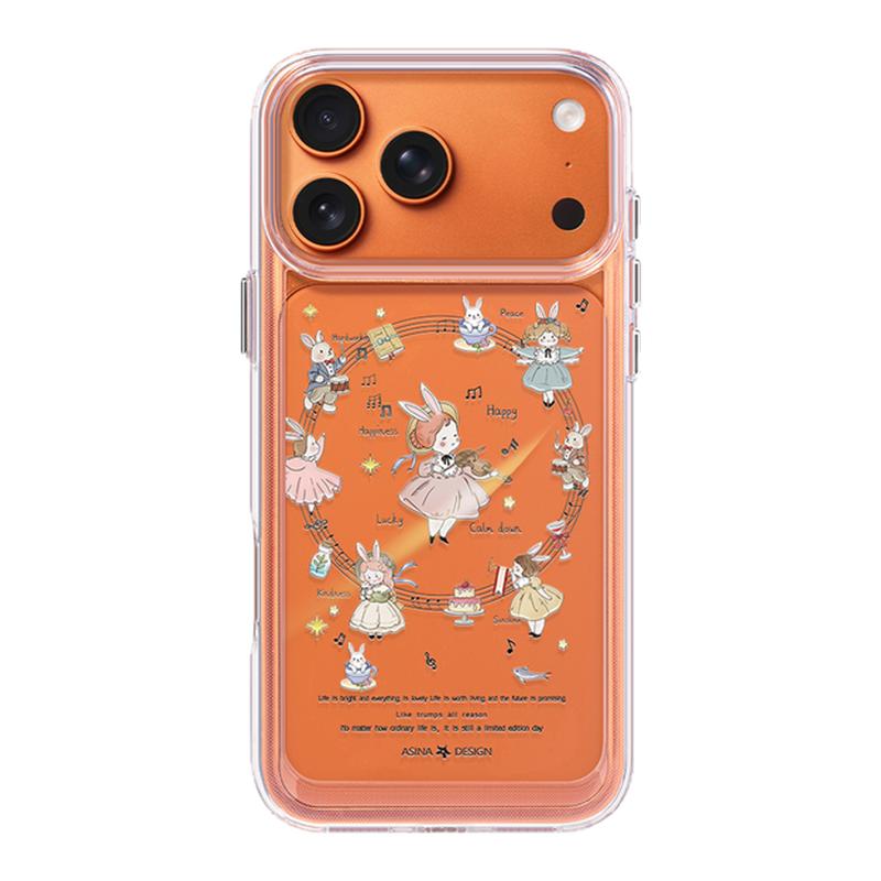 音乐舞会适用苹果17Promax手机壳新款iPhone16Pro透明ip15保护套超薄Ao5太空12可爱软边全包14pm高级感小众13