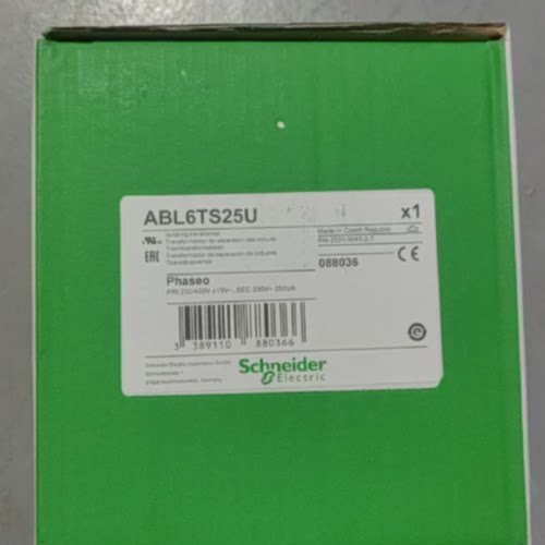 议价施耐德隔离变压器ABL6TS25U/ABL6TS40U/ABL6TS100U