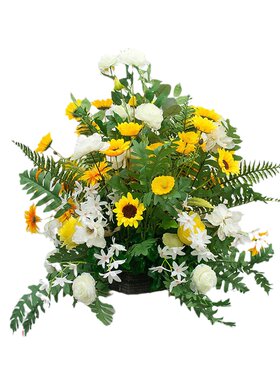 百花阁向日葵装饰花艺
