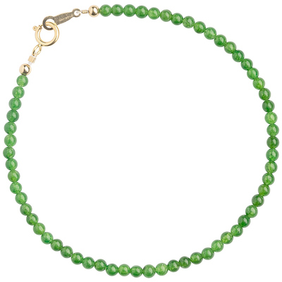 迷你极细绿玉髓玛瑙手链