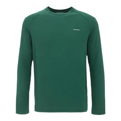 美利奴羊毛男士长袖T户外徒步