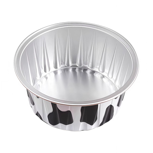 空气炸锅专用锡纸小碗可重复使用家用烤箱蛋糕布丁杯烘焙锡纸模具