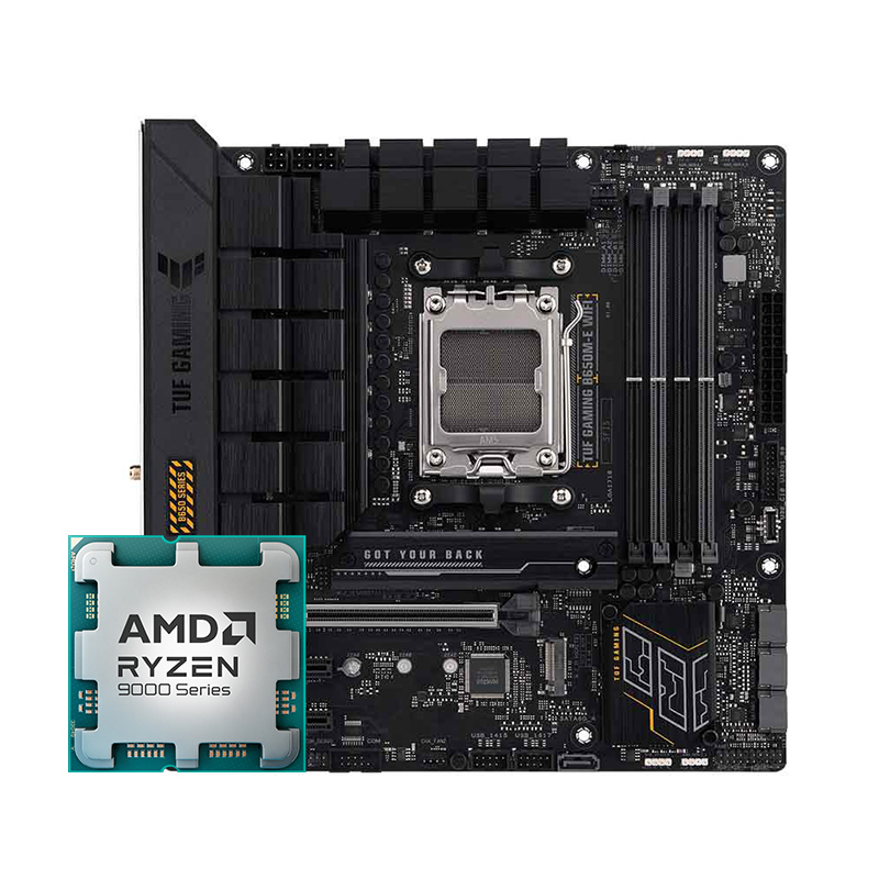 AMD 锐龙 R9 9950X/9950X3D 散片搭华硕X870 主板cpu套装 板U套装