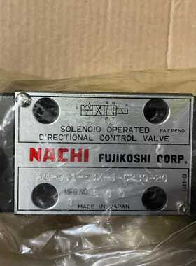 不二越NACHI电磁阀SAG01E3XJC23