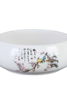 特大码水盂陶瓷陶瓷茶洗大码花盆
