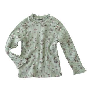 6Z 补Little家日本pippi lotta FW25秋冬儿童百搭打底上衣喇叭裤