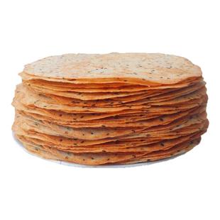 山西特产昔阳压饼五袋40片口口香芝麻薄脆花椒叶香脆休闲零食小吃