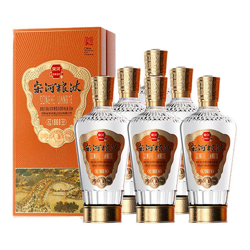 宋河粮液纪年1968浓香54度500ml