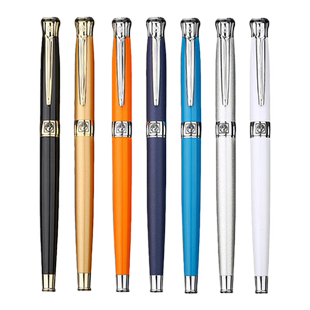 Pimio毕加索花王系列签字笔903金属宝珠笔高档商务签字笔中性笔定制刻字金属笔杆高级签字笔定制刻字礼物套装