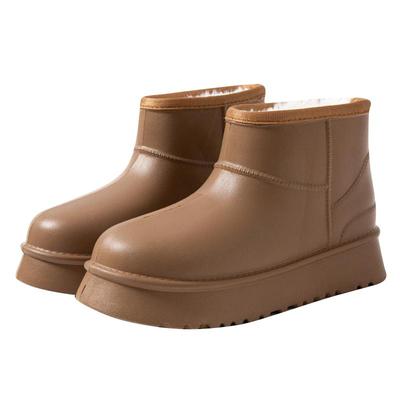 2025新款加绒防水短筒雪地靴女款