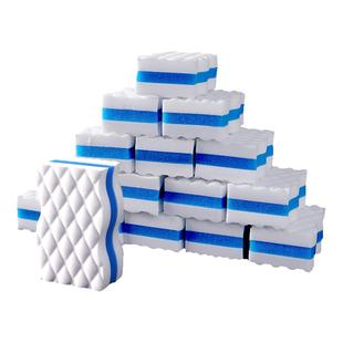 高密压缩纳米海绵魔力擦厨房洗碗去污刷锅神奇擦碗三层鼓点百洁布