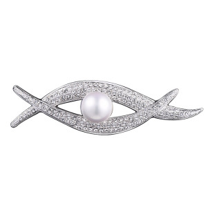 兰盈奥地利水晶胸花 2026新款轻奢小众毛呢胸针西装大衣配饰礼物