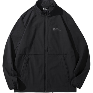 Jack wolfskin/狼爪正品新款男士立领梭织夹克5324071-6000