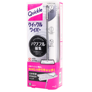日本花王懒人静电拖把吸尘除尘纸湿巾干巾免洗平板拖布家用一拖净