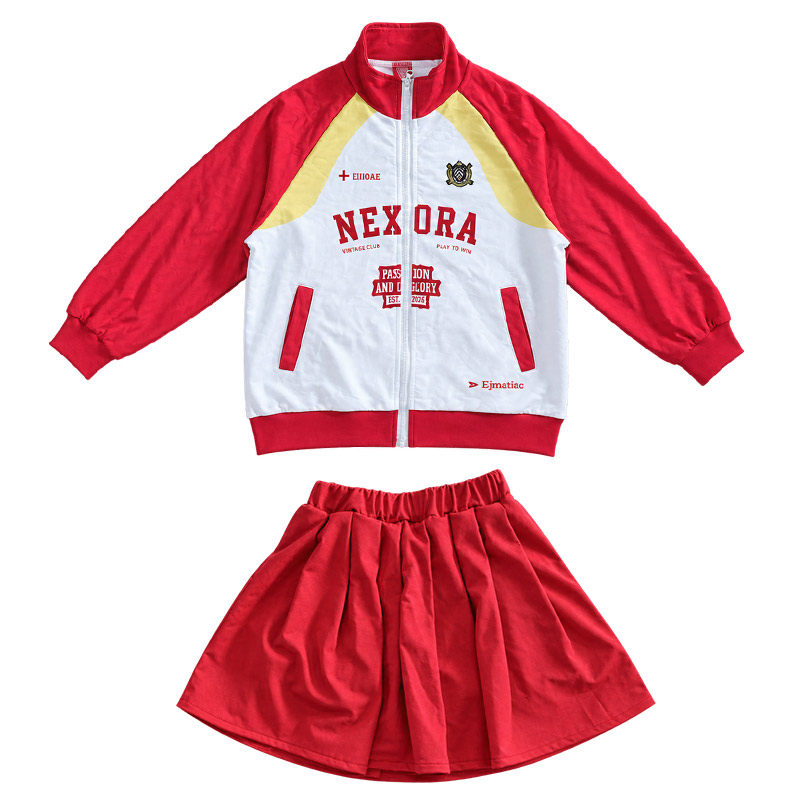 小学生运动会开幕式服装幼儿园班服表演服儿童啦啦队团体演出服装