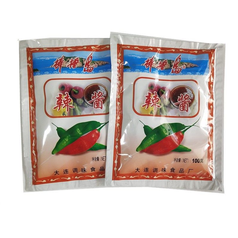 棒棰岛辣酱100g*10袋烧烤酱蘸菜酱冷面酱辣椒火锅调味酱大连特产