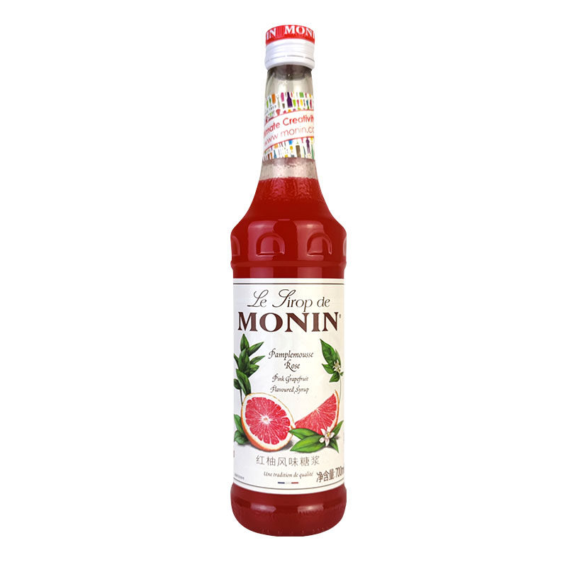 MONIN莫林红柚风味糖浆700ml