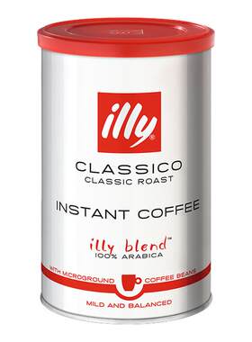 illy意利冻干咖啡粉速溶原装进口