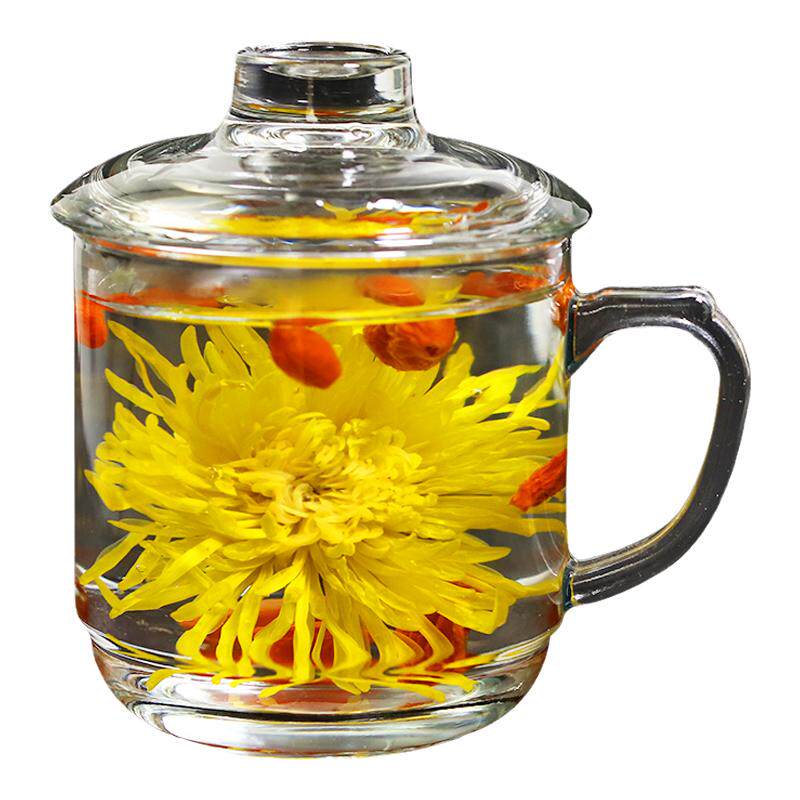 菊花茶金丝皇菊一朵一杯罐装菊花茶黄山贡菊胎菊散装黄菊花茶