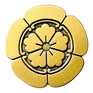 织田信长家徽纹复古胸针徽章日本战国德川家康丰臣秀吉山本勘助