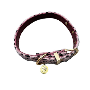 Y2K甜酷辣妹豹纹猫爪choker小众设计感项圈朋克皮革颈带项链