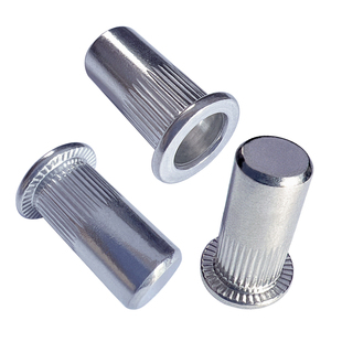 304不锈钢平头盲孔拉铆螺母m3m4m5m6m8m10m12 盲端封闭口拉柳螺帽