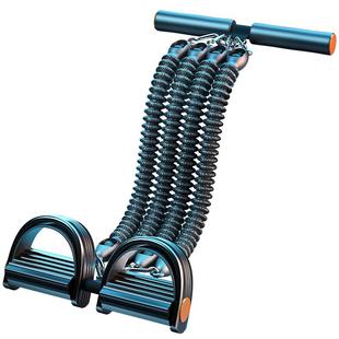 脚蹬拉力器男士多功能中老年瘦肚子神器健身器材家用腹肌训练伸卷